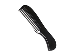 Pente portátil para barba e bigode Ps Man com formato reto