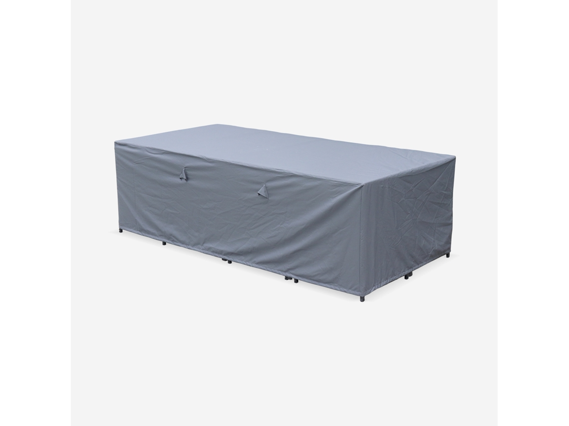 Capa Protetora SWEEEK Retangular (Cinzento Escuro - Poliéster - 230x112 Cm)