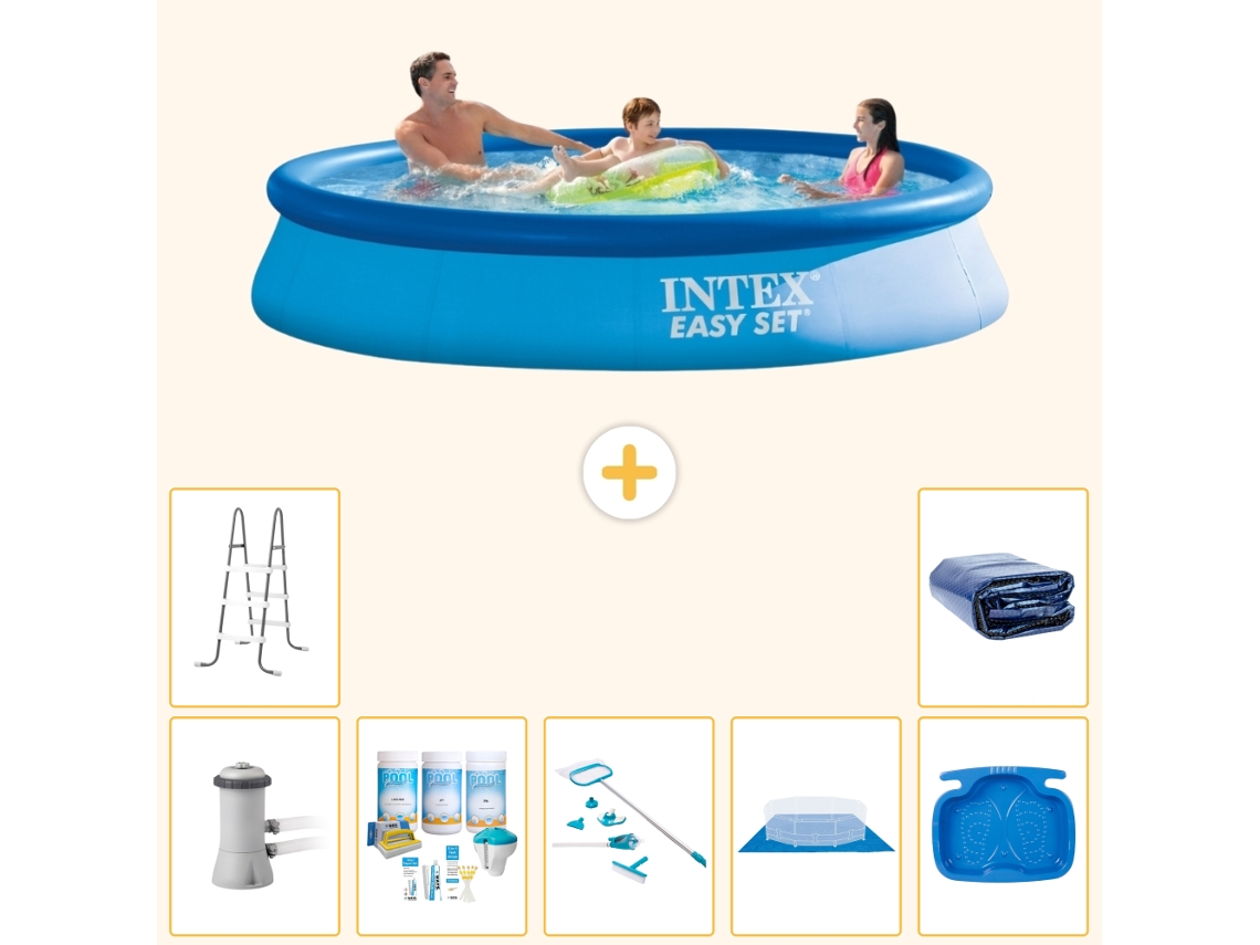 Intex Piscina Easy Set Redonda - 366x76 Cm - 8-peças S20246