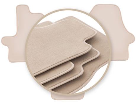 Tapetes Bege Premium Para: Brasileiro Peugeot Boxer Iii 2014 -