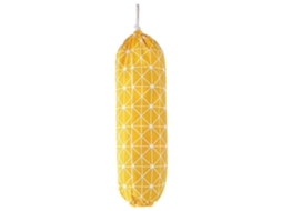 Suporte para Sacolas Plásticas, Dispensador de Compras Dobráveis ​​e Laváveis, Organizador D e Recicláveis ​​ GOKOCO (amarelo)