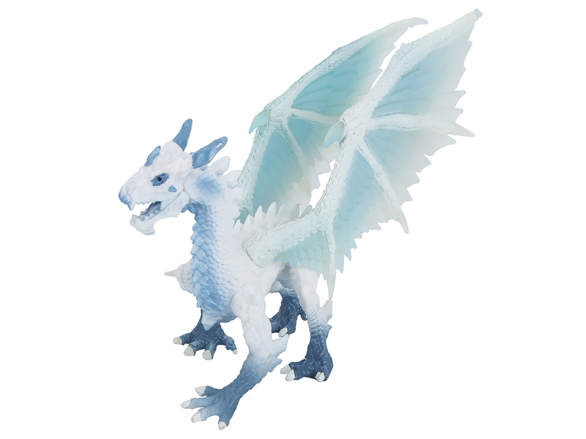 Modelo De Figura De Dragão De Gelo Altamente Simulado Colecionável Brinquedo Educativo Para Crianças