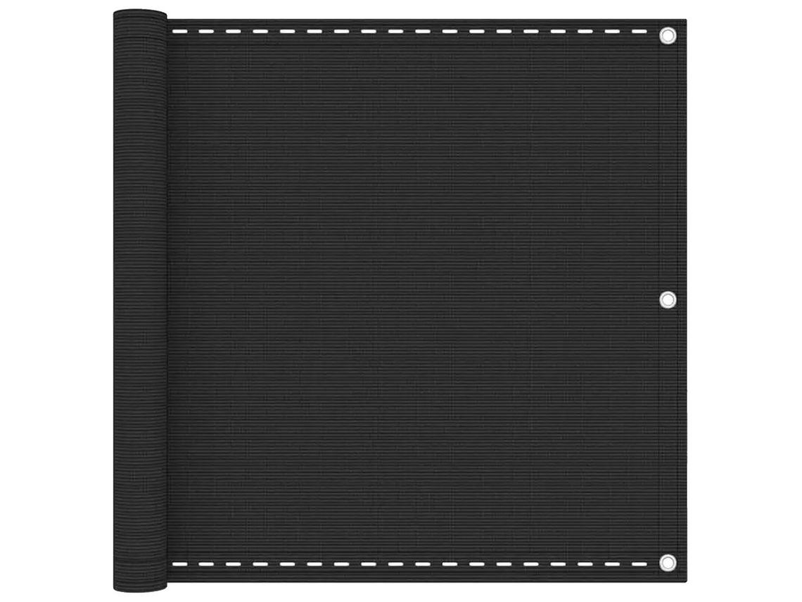 Tela De Jardim, Material Hdpe, Resistente A Uv, Preto
