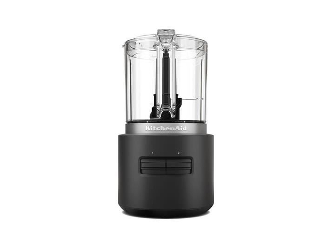 Hachoir Sem Fio Kitchenaid 5kfcr500bm Preto Compacto 2 Velocidades Pulso KITCHENAID