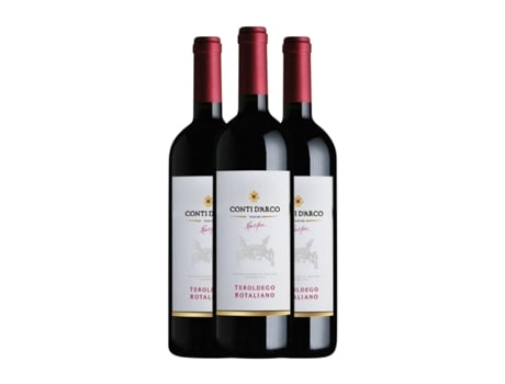 Vinho CONTI D'ARCO Teroldego Teroldego Rotaliano (0.75 L - 3 Unidades)