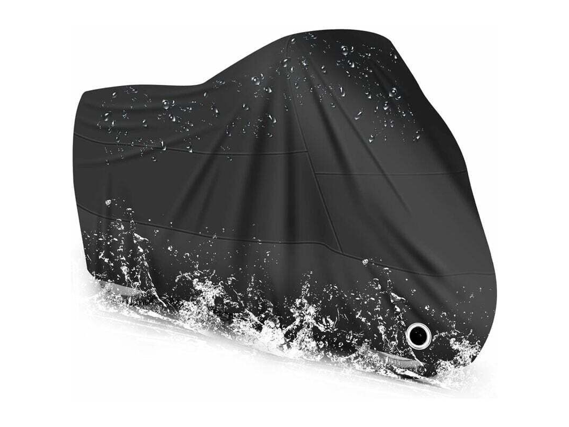 Capa De Proteção Para Moto Impermeável,resistente Ao Frio E Intempéries 210t Btforus (220x95x110 Cm)