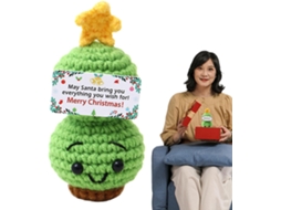 Enfeites Natal Crochê Lindos Natalinos Ambientes Internos Decoração Exclusiva Escritório Estar Quarto Casa GOKOCO
