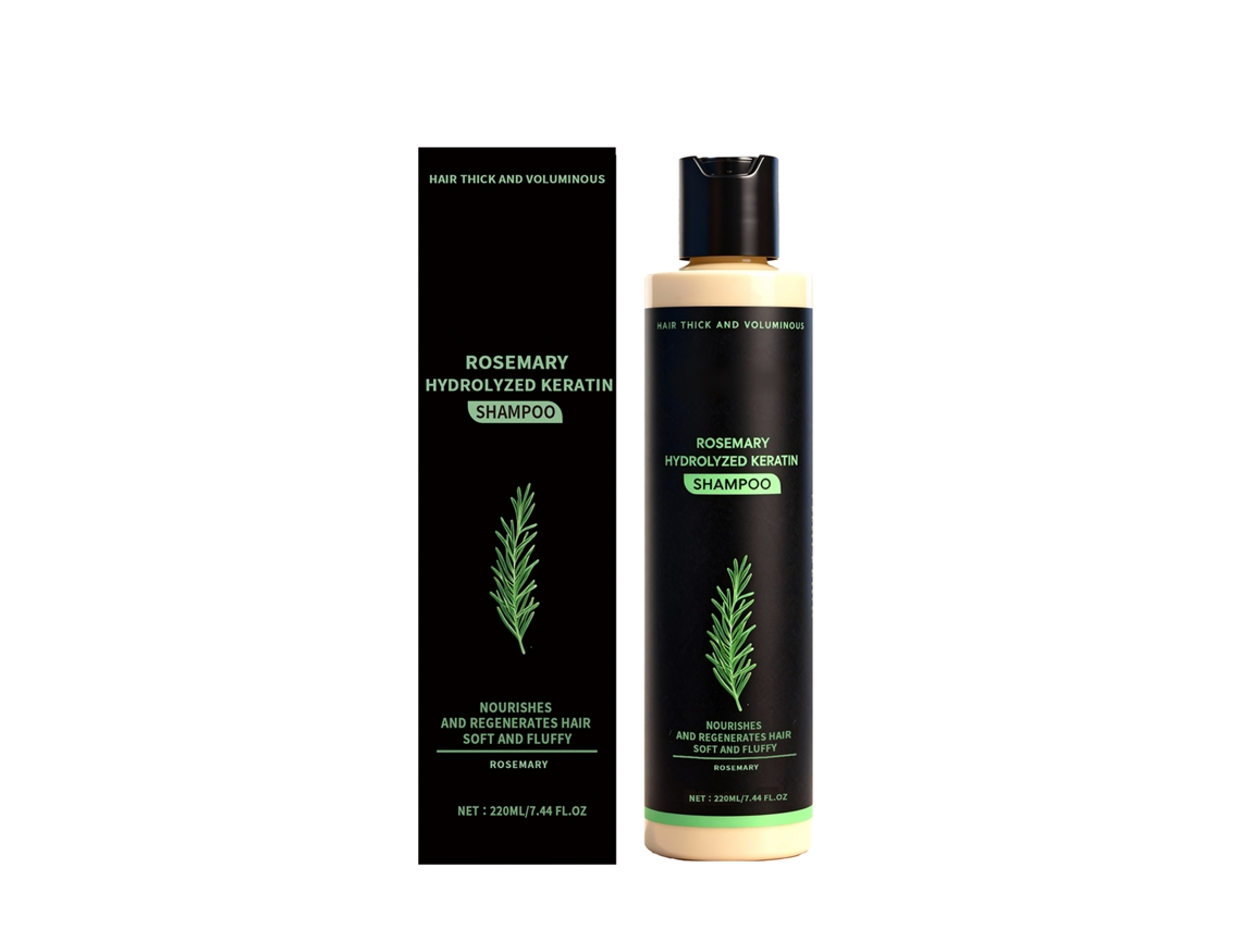 Shampoo com Alecrim e Queratina para Cabelos com Volume Natural e Brilho LAXISCREED