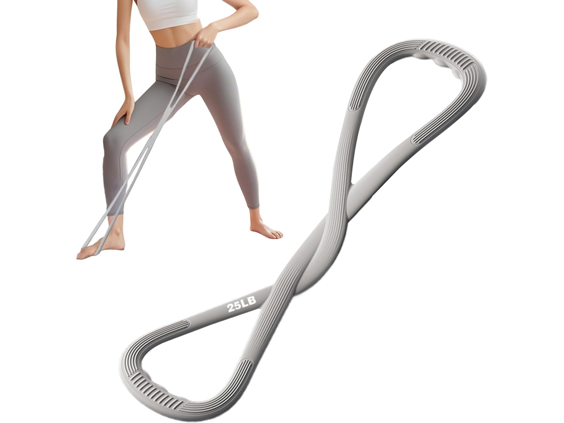 Faixas Elásticas Para Exercícios Em Formato De 8 | Corda Resistência Treinamento | Escultura Corporal Casa