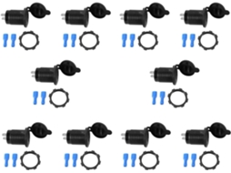 Carregador Usb Duplo com 10 Tomadas de 5v 4.8a para Barcos SFUSHOS