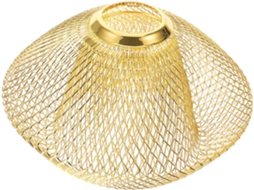 Luminária de Teto Retrô em Ferro Dourado Oco, Fácil de Instalar, para Casa Ou Loja. SFUSHOS