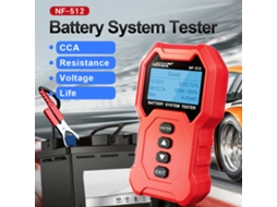 Yuru tester de Bateria Automotiva Noyafa Nf 512 12v 24v Analisador de Carga Ferramenta de Diagnóstico para Carros Caminhões Motos
