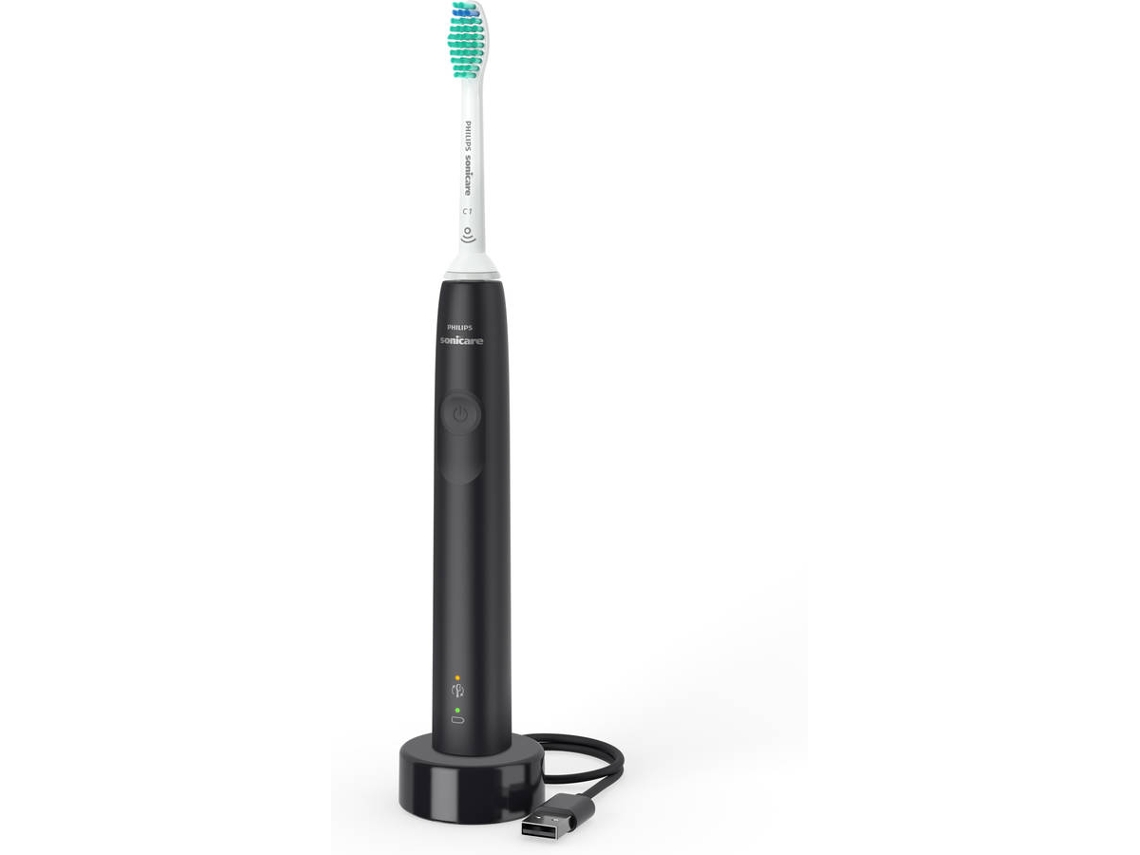 Escova de Dentes Elétrica PHILIPS HX3671/14 Série 3100 Preto