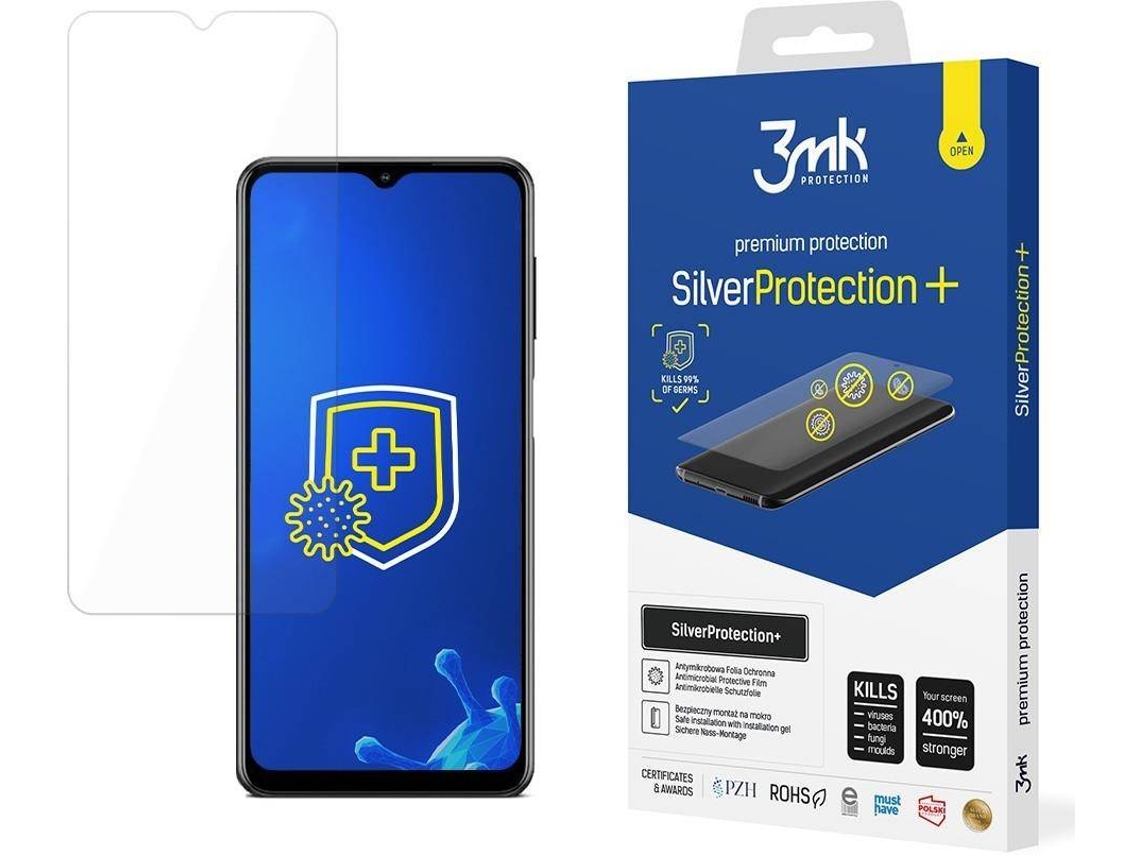 Película Vidro Temperado Samsung Galaxy M12 3MK Antibacteriana