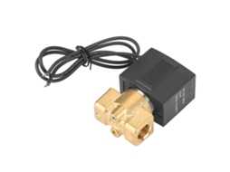 Válvula Solenóide Laxiscreed G1/4" 2 Vias Normalmente Fechada, Controlo Elétrico, Pressão Até 1 Mpa