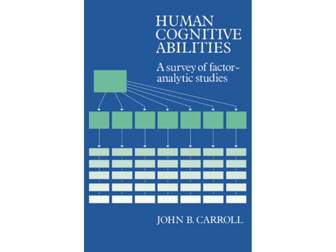 Livro Human Cognitive Abilities de John B Carroll (Inglês)