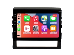 Central dos Gps Multimídia de Carplay para Toyota Landcruiser 2016 - 2018 Android auto Bluetooth