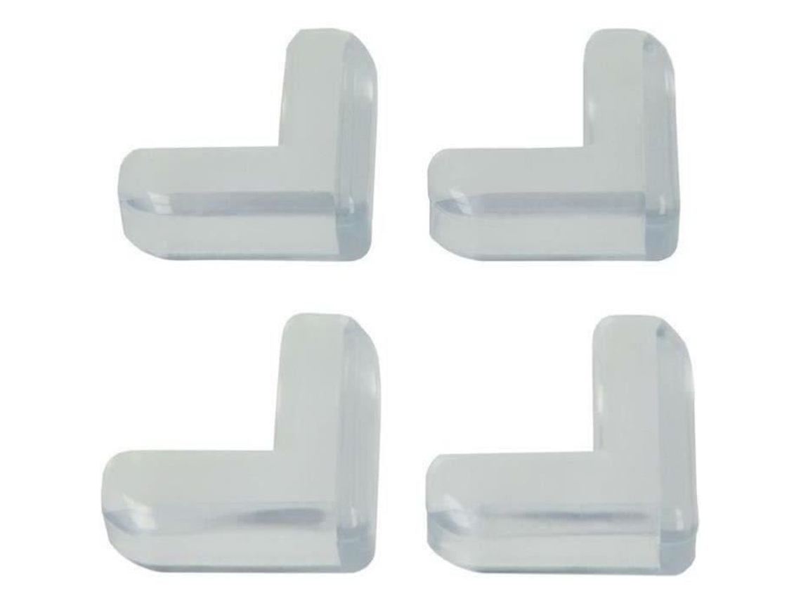 Canto De Mesa Adesivo 4,1 X 4,1 X 1,5 Cm Conjunto De 4 Metaltex