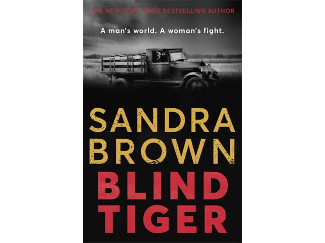Livro Blind Tiger de Sandra Brown (Inglês)