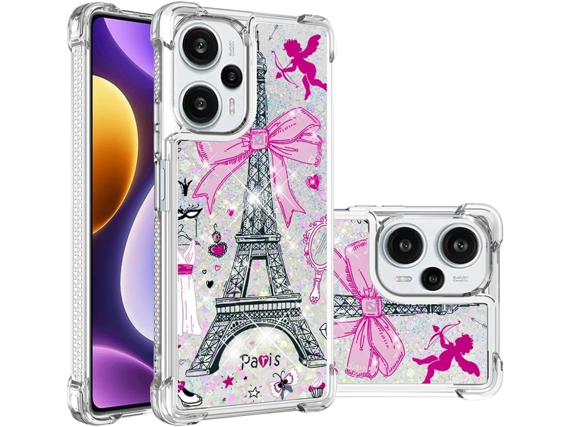 Capa Telemóvel Para Xiaomi Poco F5 Cor Transparente Elysve