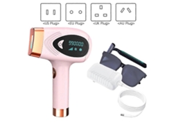 zs Depilador Elétrico A Laser Ipl Com 900.000 Flashes, Tela Lcd, 9 Níveis De Potência, Depilação Permanente E Indolor Para O Corpo E A Área Dos