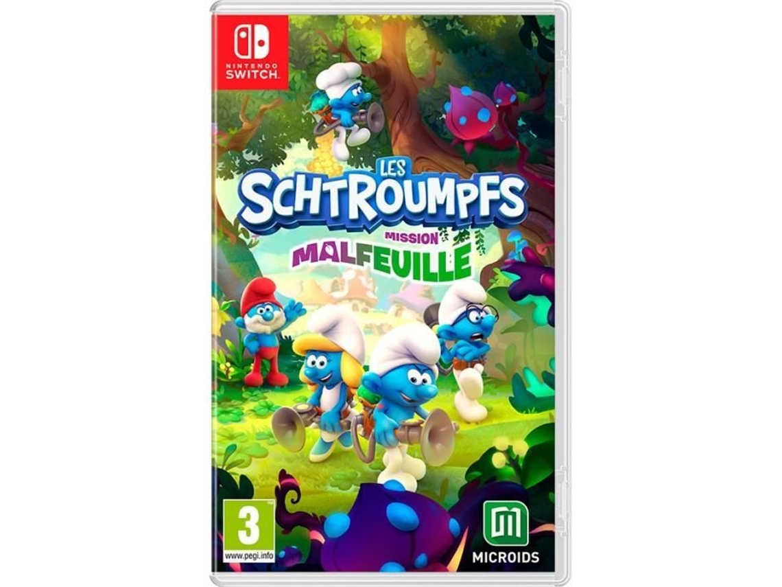 The Smurfs Mission Malfeuille Switch Game
