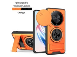 Capa Para Celular Com Suporte Duplo, Protetor Para Proteção Contra Quedas.laranja, Honor X7b/90smart 5g (versão Internacional)