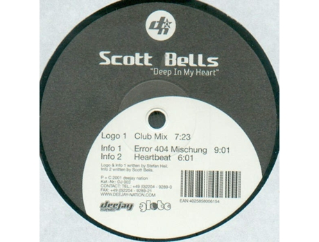 Vinil Deep In My Heart Deejay Nation