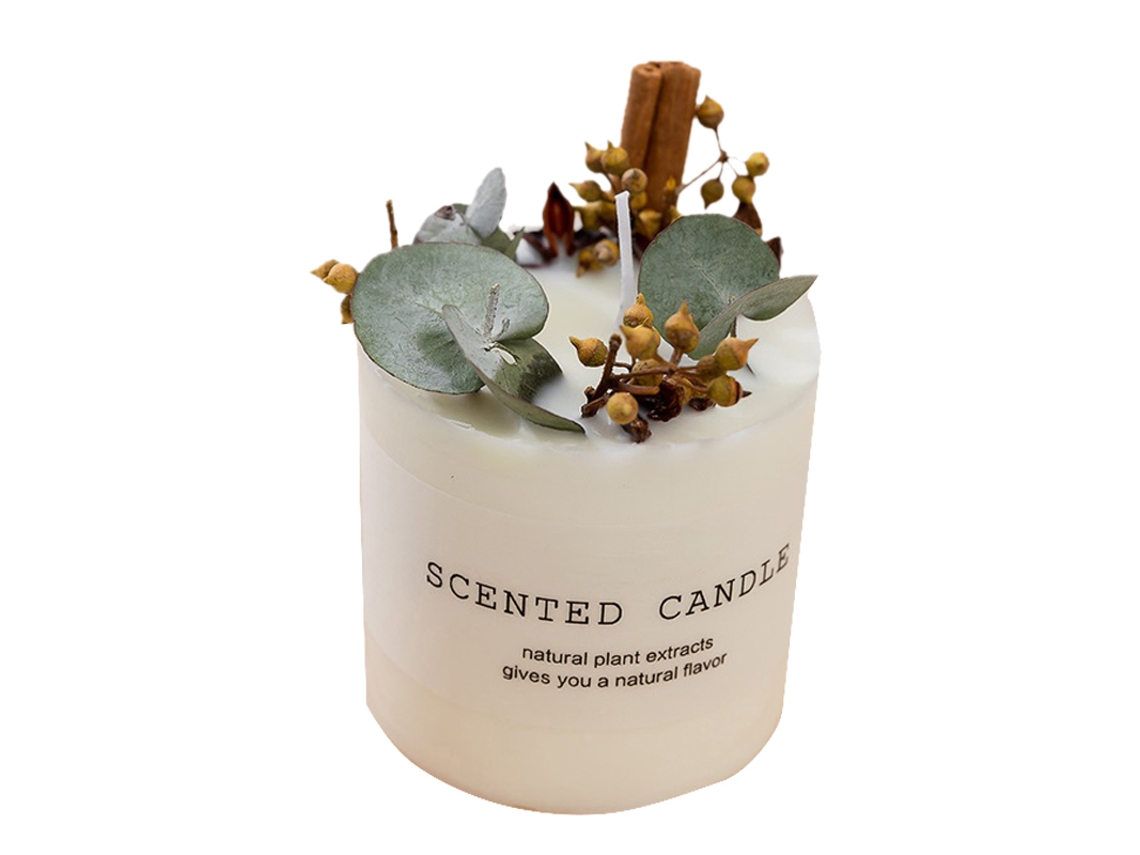 Vela Aromática LAXISCREED Cera de Soja Flor Seca