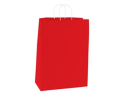 Saco Celulose Vermelho Mn EUROPRICE (27x37x12cm)