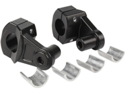 Adaptador para Elevação do Guidão de Motocicleta 22 Mm 7/8" Esses Elevadores Motocicletas Podem Girar Frente