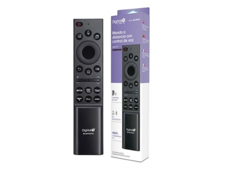 Comando/Controlo Remoto com Controlo de Voz para Televisão Samsung DIGIVOLT Sa-63Mic Preto