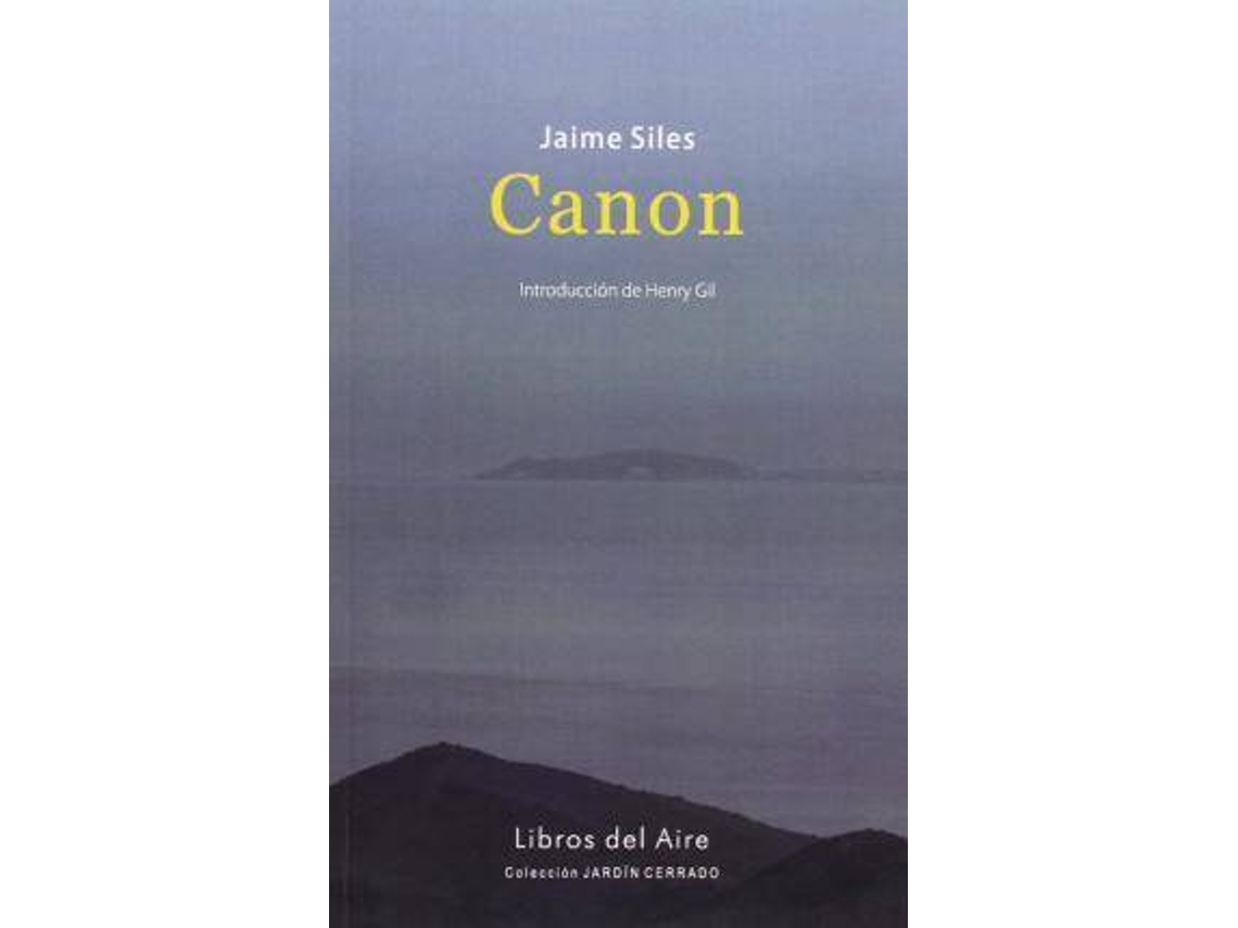 Livro Canon de Jaime Siles (Espanhol)