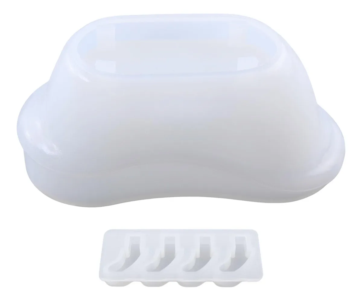 Molde de resina para banheira, molde para saboneteira, molde de resina de silicone, Vayotoy