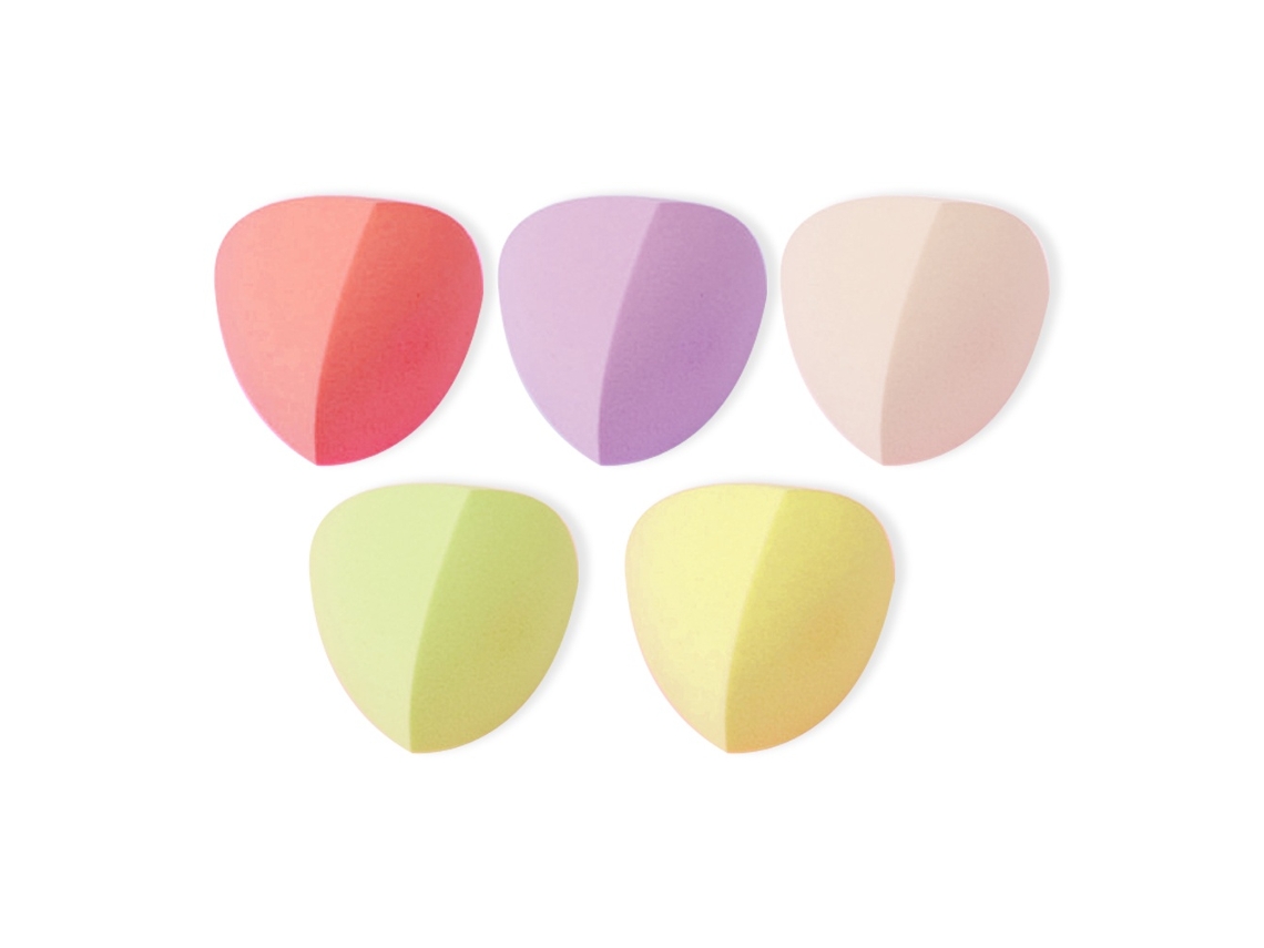 Almofada Elysve 3 S Puffs De Pó Esponja Fantasma Para Base Almofada De Ar Blush