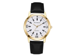 Relógio de Pulso Quartz de Luxo com Cinto de Couro Confortável e Design Elegante