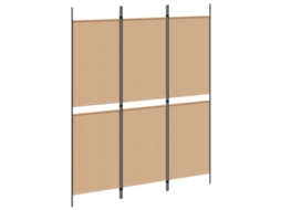 Conjunto 1 Divisor De Ambiente Vidaxl Bege Poliéster (150 X 180 Cm)