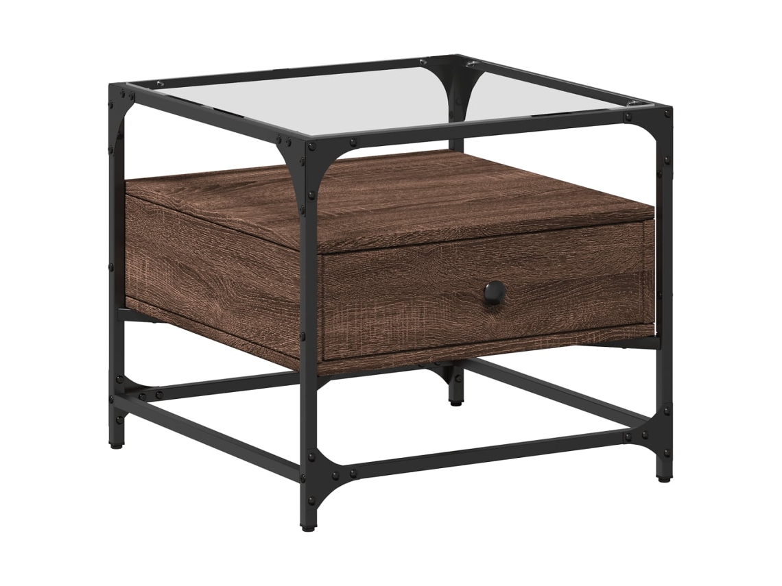 Coffee Table, Coffee Tables Vidaxl Marrom Madeira Processada (n/a)