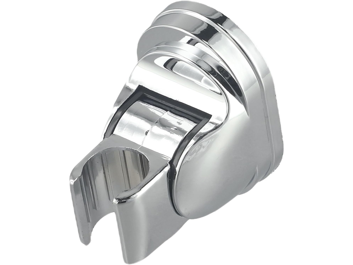 Suporte De Parede Ajustável Para Chuveiro, Com Base Perfurada Para Instalação, Em Plástico Resistente À Ferrugem, Para
