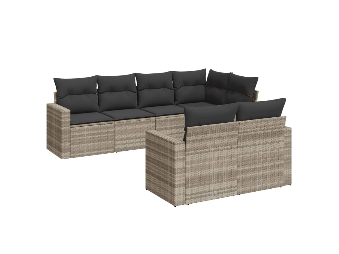 Garden Sofa Set, Garden Sofa Sets Vidaxl Cinzeto Rattan / Vime (n/a)