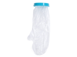 Cubreyeso Impermeable Para Ducha Y Baño Reutilizable Protector De Heridas Para Niños Brazo Corto