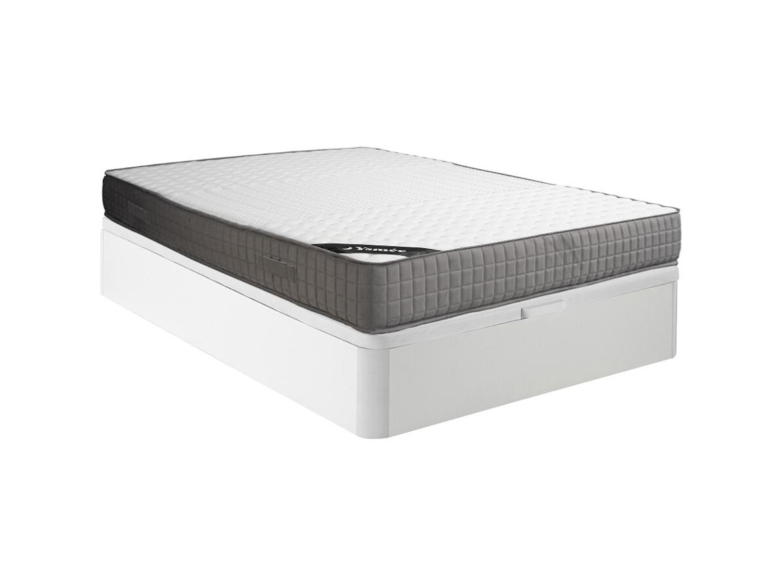 Sommier Cofre Danevo VENTE-UNIQUE.PT Branco (140x190cm)