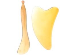 2 Placas De Masaje Para Puntos Gatillo, Masajeadores Faciales Guasha