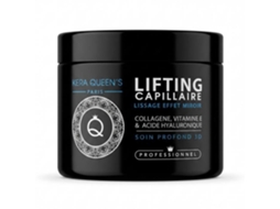 Efeito Espelho Kera Queen Máscara Lifting Capilar com Vitamina e Ácido Hialurônico Colágeno 500ml
