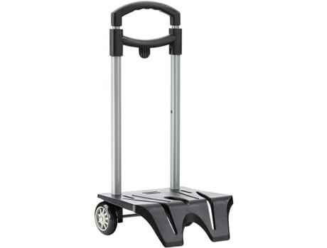 Porta Mochila Carrinho Extensível Miquelrius - Preto