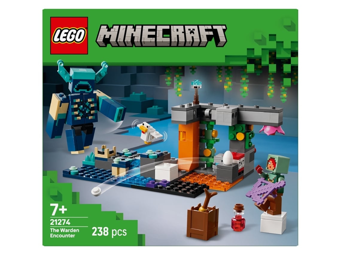 LEGO Minecraft: O Encontro com o Guarda - 21274 (Outlet Caixa Aberta )