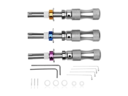Conjunto de Chaves tubulares em aço inox com caixa | S/MARCA