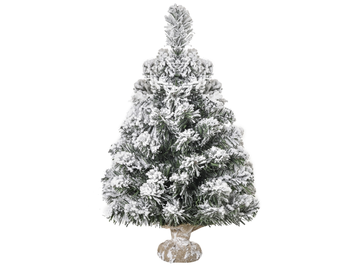 Tannenbaum Künstlich EOOCOO (60 Cm com Neve, Base de Cimento)
