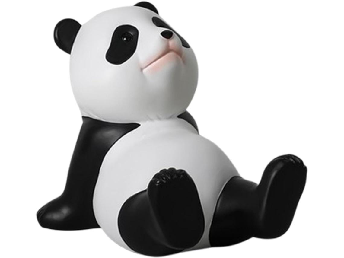 Suporte Para Celular Panda 8, 5x 8, 5x 10cm Modelo B Multifuncional Aparência De Resina Escultura Suporte Mesa Estátua