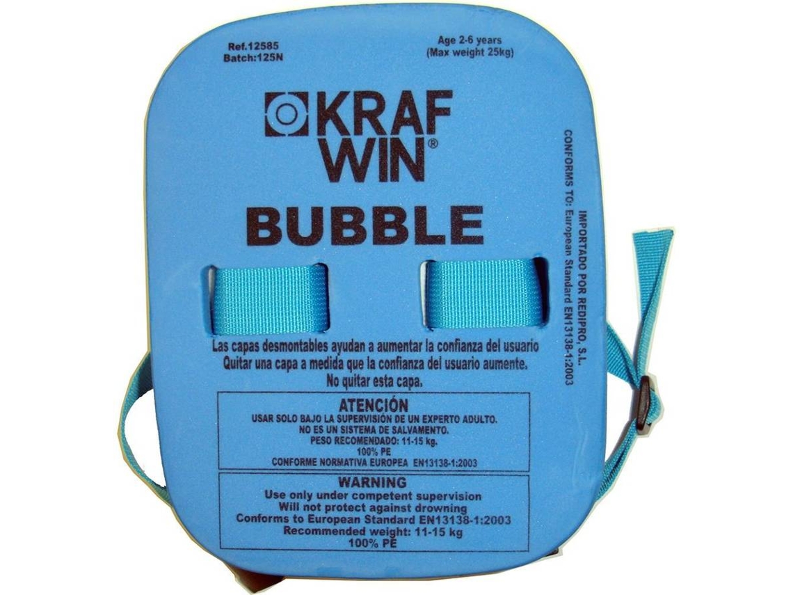 Bóia KRAFWIN Bolhas Azul